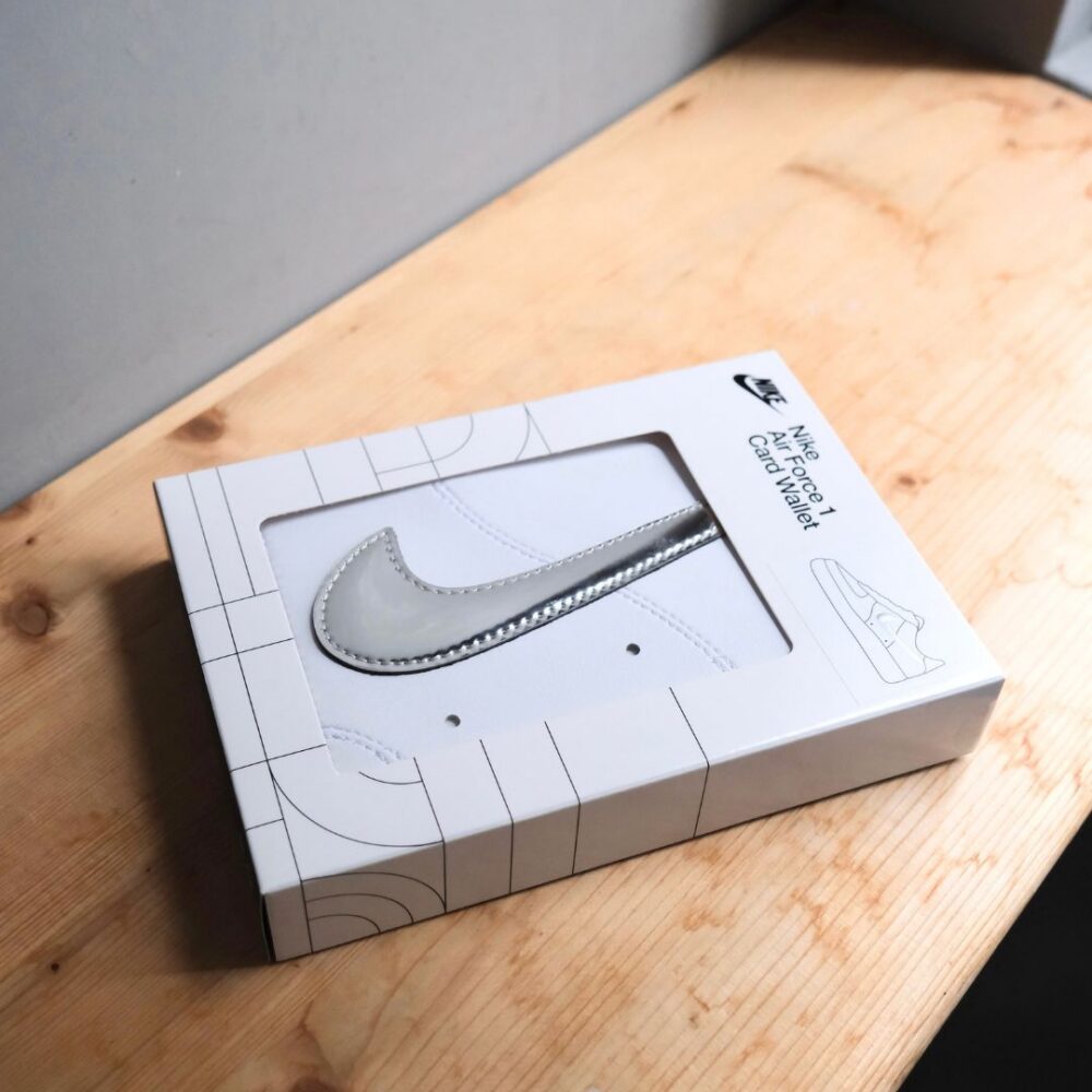 24 【出清商品|售出不退換】Nike Air Force 1 Card Wallet 質感卡夾 卡片套 卡套 信用卡 卡片 小包 HF3716