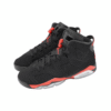 3 【零碼出清|售出不退換】Nike Air Jordan Retro 'Infrared Salesman' 六代 黑紅 大魔王 大童 女鞋 緩震 氣墊 高筒休閒鞋 IQ1275-001
