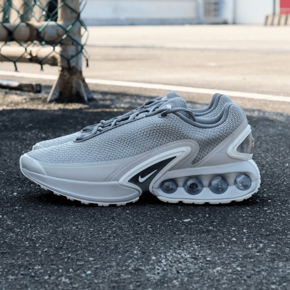 3 【福利品出清|售出不退換】Nike Air Max Dn 'Limestone' 灰色 復古 氣墊 低筒 運動鞋 休閒鞋 DV3337-014