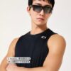 OAKLEY 防曬 運動排汗背心 排汗背心 排汗衣 黑色 FOA409007