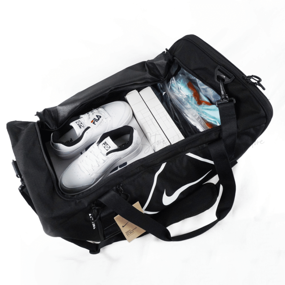 4 【福利品出清|售出不退換】Nike Diamond Duffel 重裝訓練袋 棒壘球裝備袋 訓練袋 行李袋 黑色 IB3163-091