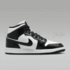 4 【零碼出清|售出不退換】Nike Air Jordan 1 Mid WMNS 黑白 熊貓 高筒 休閒鞋 AJ1 DV0991-101