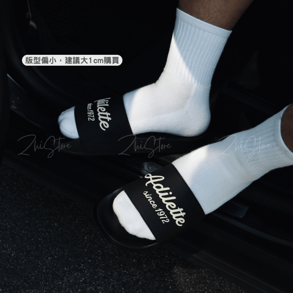 5 【零碼出清|售出不退換】adidas ADILETTE Shower 防水拖鞋 男鞋 黑色 GW8747
