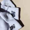 8 new balance 【3雙一組】 毛圈布底 中筒襪 白色 襪子 LAS55637