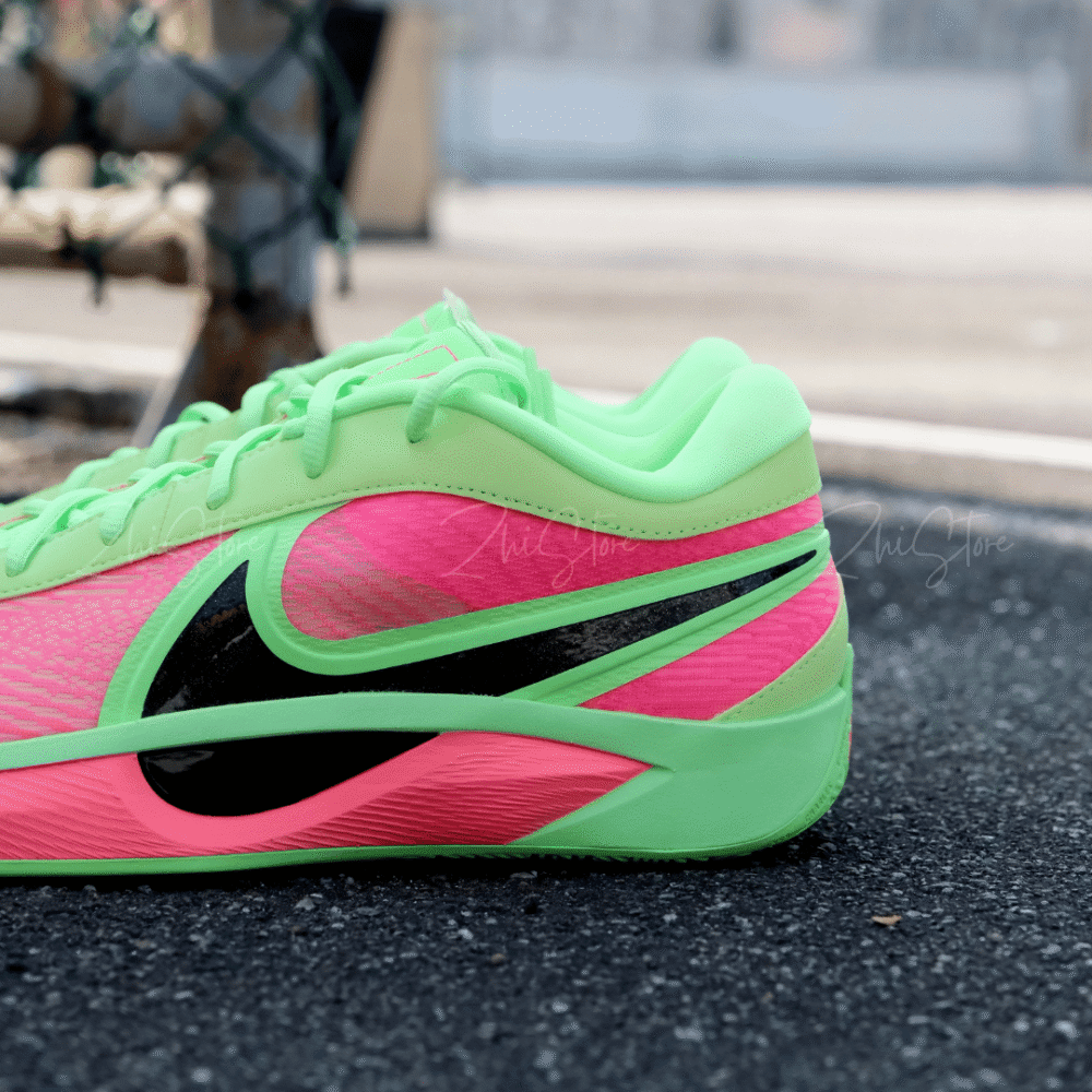8 【福利品出清|售出不退換】Nike Giannis Freak 6 NRG EP 粉綠 籃球鞋 運動鞋 字母哥 HJ9110-300