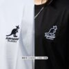 KANGOL 中性 涼感 刺繡 Logo 短袖上衣 t恤 短袖 男生上衣 黑色 白 65251028