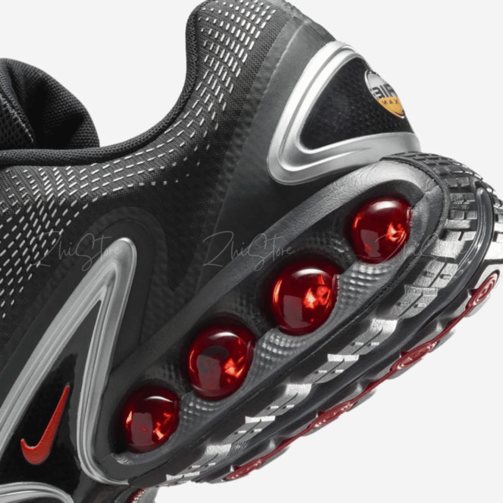9 【零碼出清|售出不退換】Nike Air Max Dn 'Metallic Silver' 黑銀紅 復古 氣墊 低筒 運動鞋 休閒鞋 DV3337-016