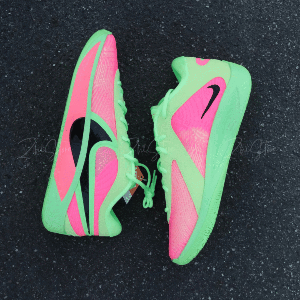 9 【福利品出清|售出不退換】Nike Giannis Freak 6 NRG EP 粉綠 籃球鞋 運動鞋 字母哥 HJ9110-300