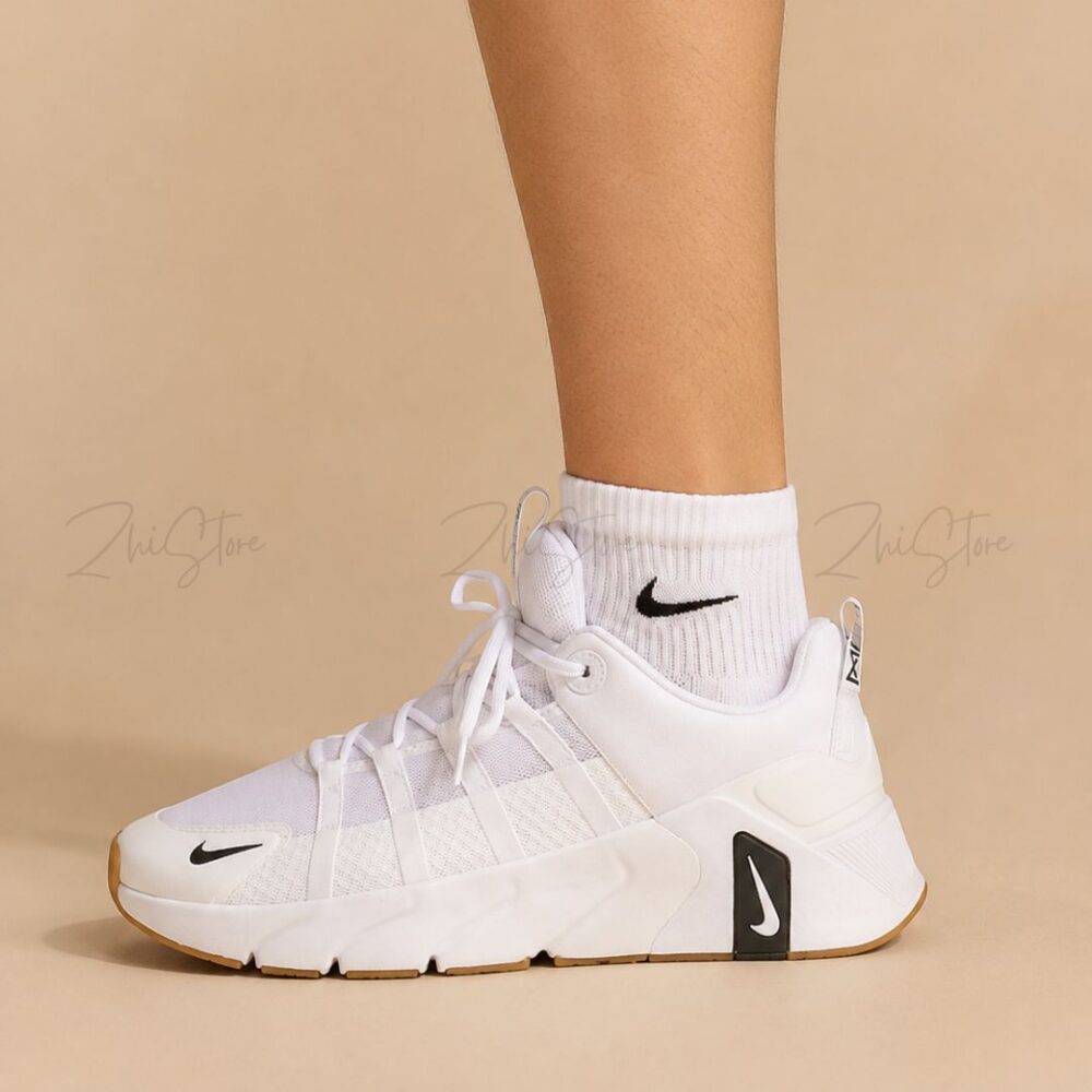 IH8607-901 Nike Elevated【3雙一組】刺繡 Logo 中筒襪 襪子 白色 IH8607-901