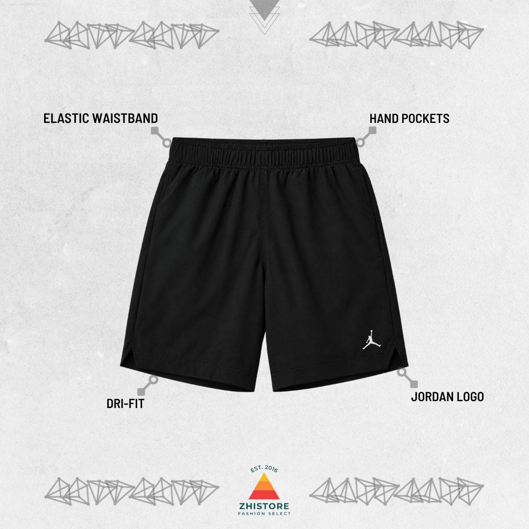 Nike Jordan Dri-FIT 運動排汗短褲 黑色 IF2161-010