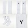 3 Nike Kobe Unicorn Dri-FIT ADV 專業緩震籃球長襪 黑色 白色 II0378-100 II0378-010