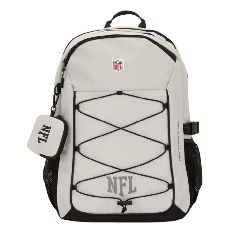 4 NFL 中性抽繩後背包 淺灰 24251741