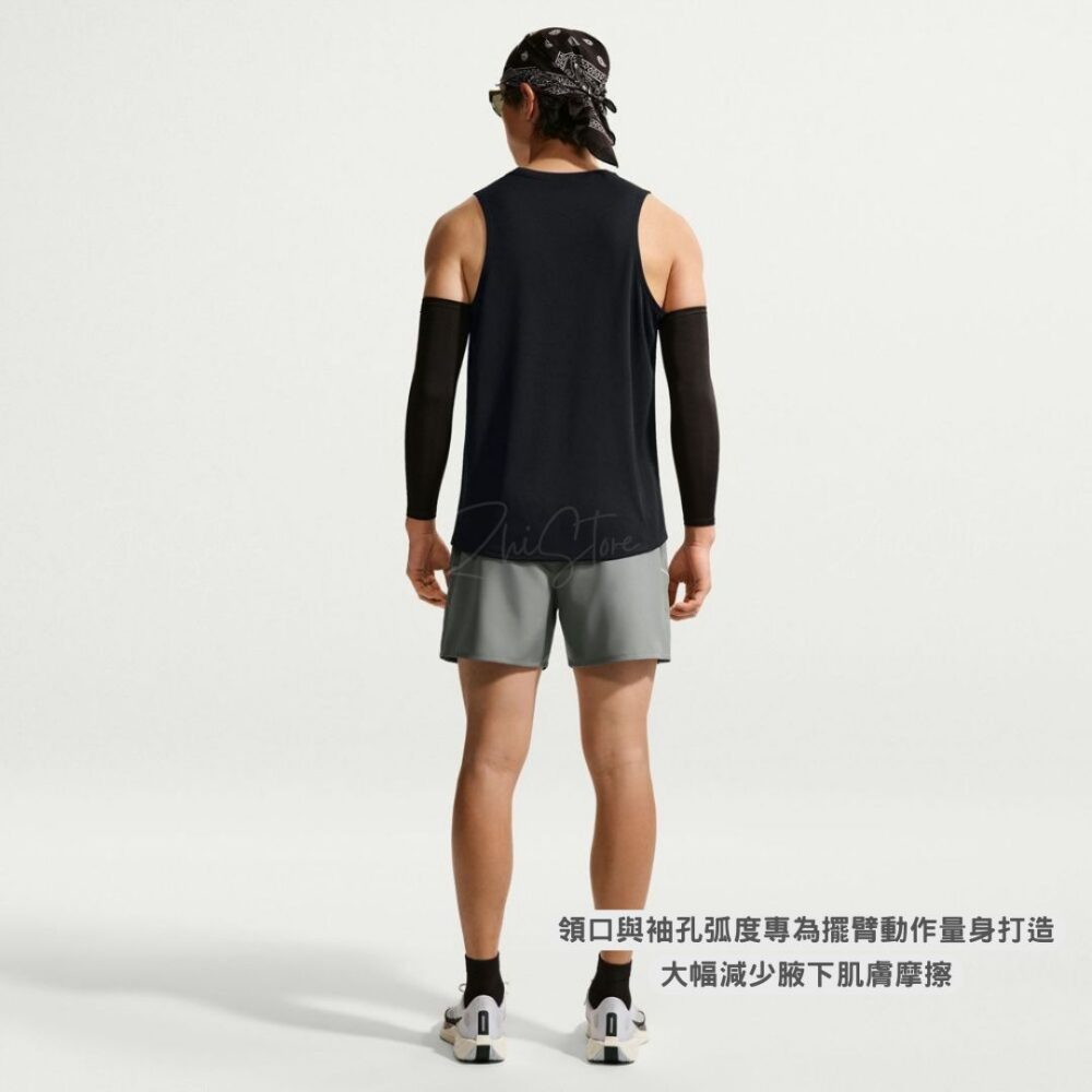 5 Nike Dri-FIT 無袖 反光 運動背心 跑步背心 排汗衣 慢跑 黑色 IF2019-010