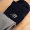 New Balance【2雙一組】華夫格 刺繡 長襪 大地色 襪子 LAS51162