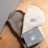 New Balance【2雙一組】華夫格 刺繡 長襪 大地色 襪子 LAS51162