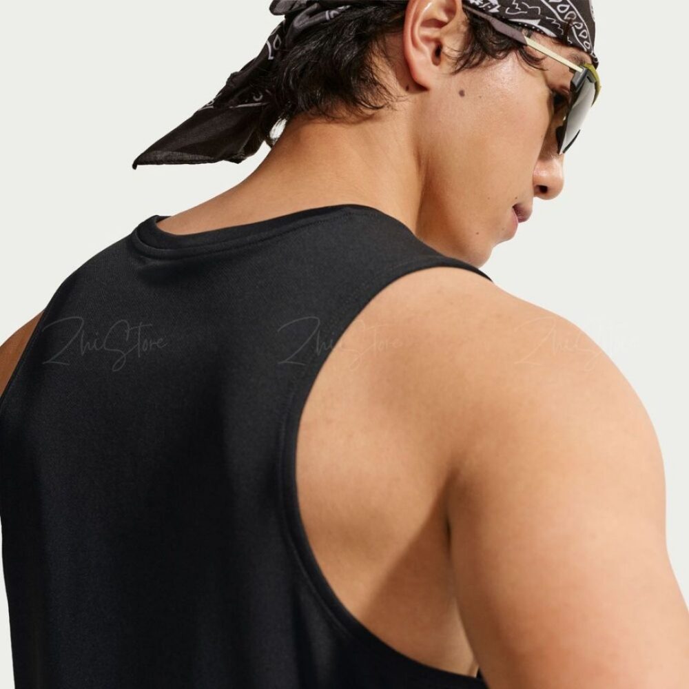 7 Nike Dri-FIT 無袖 反光 運動背心 跑步背心 排汗衣 慢跑 黑色 IF2019-010