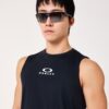 Oakley Enhance 排汗防曬運動緊身背心 運動背心 無袖背心 黑色 白色 深藍色 FOA409005