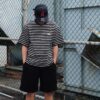 KANGOL 65251542 (1) KANGOL 中性休閒五分褲 及膝短褲 棉褲 棉短褲 黑色 灰色 65251542