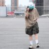 KANGOL 65251545 KANGOL 工裝多口袋 中性短褲 黑色 卡其綠 65251545