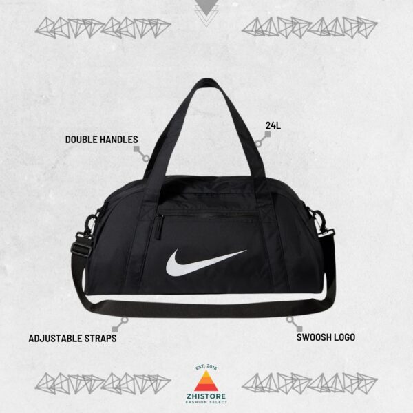 Nike Gym Club 帆布 健身包 手提包 旅行袋 行李袋 黑色 IH7961-010
