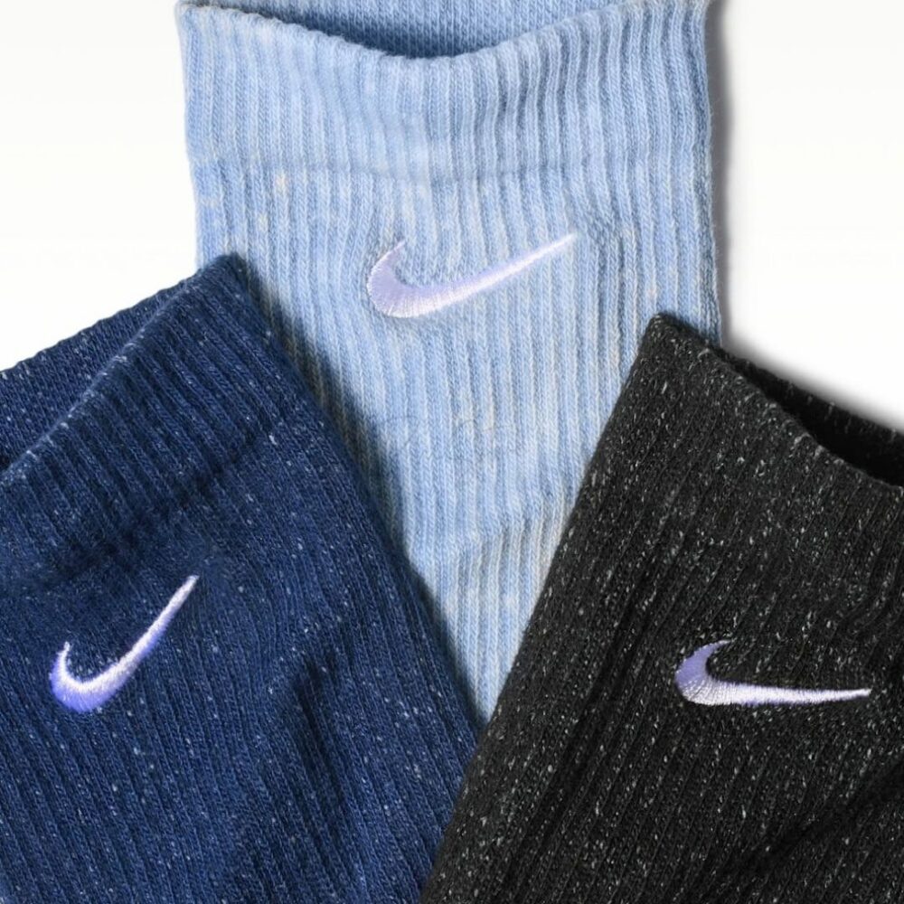 3 Nike Elevated【3雙一組】刺繡 Logo 水洗藍 長襪 襪子 IW4816-900