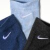 3 Nike Elevated【3雙一組】刺繡 Logo 水洗藍 長襪 襪子 IW4816-900