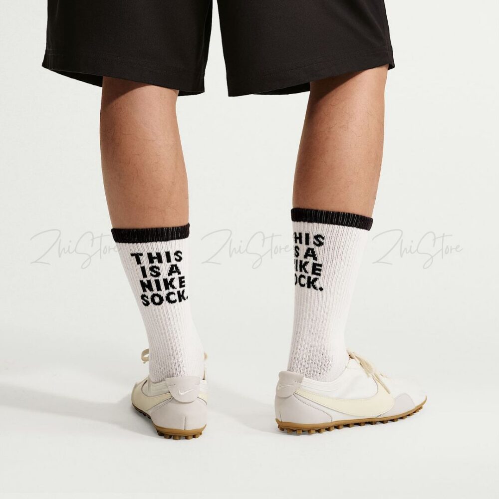 6 Nike Plus【單雙】奶油白 長襪 襪子 IZ1371-133