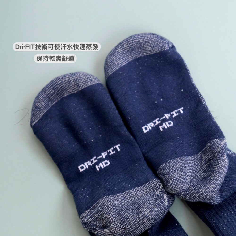 8 Nike Elevated【3雙一組】刺繡 Logo 水洗藍 長襪 襪子 IW4816-900