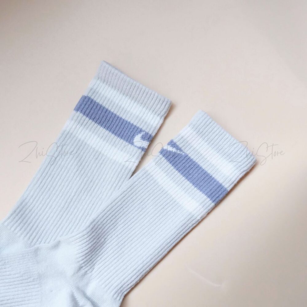 8 Nike Plus【2雙一組】復古休閒長襪 休閒襪 灰色 粉色 IZ1366-901