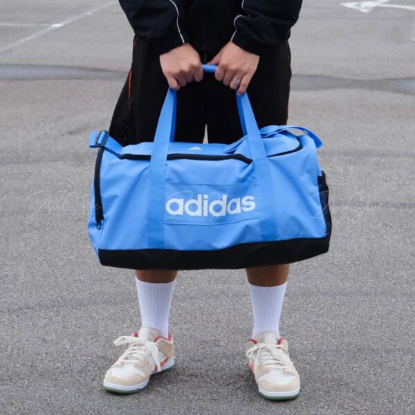 adidas JX9040 Adidas Linear Duffel Bag 手提 旅行 健身包 藍色 旅行袋 手提袋 行李 愛迪達 JX9034